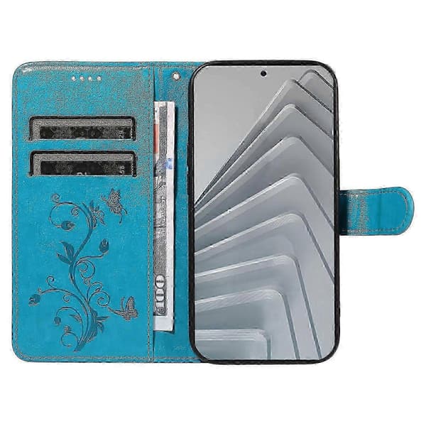 Til Xiaomi Redmi Note 14 4G (163.25x76.55x8.16mm) Telefoncover Blue