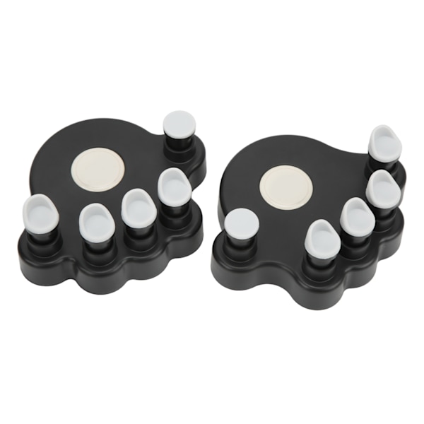 2 ST Piano Finger Exerciser Silikon Handgrepp Tränare Ergonomisk Spänningsförstärkare