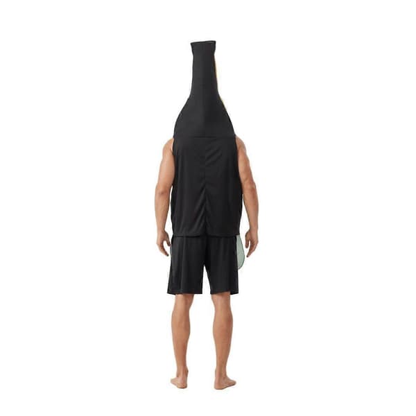 Aikuisten samppanjapullopuku vihreä viini Cosplay-juhlapuku Multicolor One Size