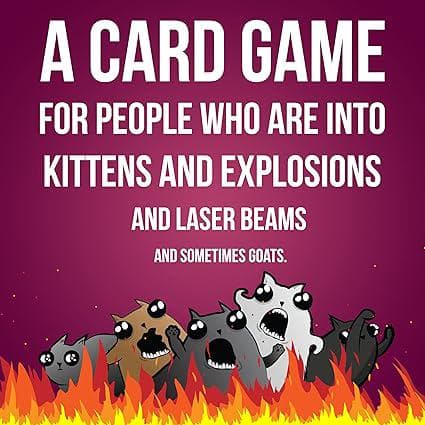 Exploding Kittens - Kortspel Explosion Kitten Party Pack - Kortspel för Vuxna, Tonåringar och