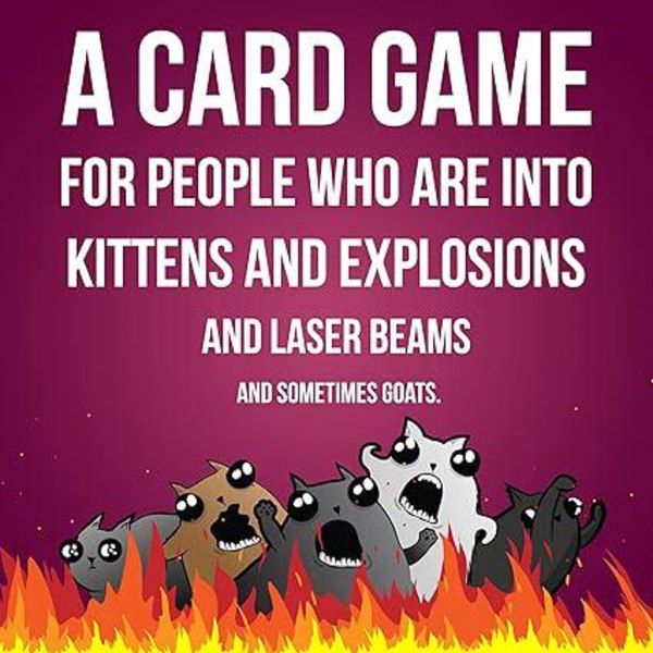 Exploding Kittens - Kortspil Explosion Kitten Party Pack - Kortspil til voksne, teenagere og