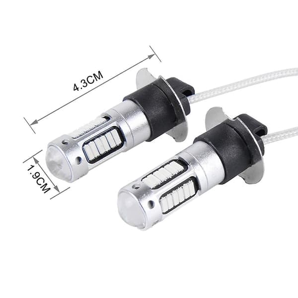 kpl H3 10W 30 SMD-4014 LED-auton sumuvalo, DC 12V punainen valo Red Light