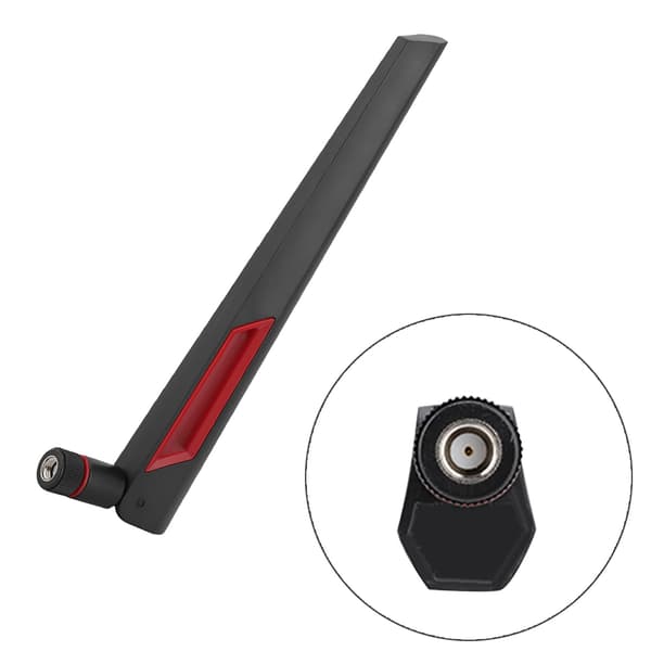 Til ASUS 8DBi trådløs routerantenne med Rp sMA-interface, understøtter 2,4 GHz-5 GHz spektrum (1 stk.)