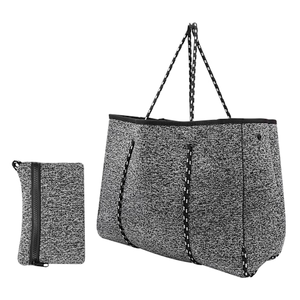 Udendørs Åndbar Neopren Strandtaske Stor Kapacitet Casual Mor Håndrem Indkøbstaske