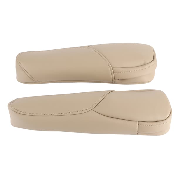 Mikrofiber Læder Sæde Armlæn Håndtag Dekorations Cover Trim Passer til Honda CRV 2007-2009 Beige