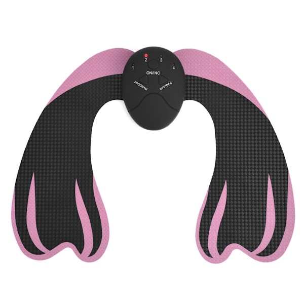 EMS Buttock Lifting Massage Machine Höftmuskelstimuleringsmassager Svart+Rosa