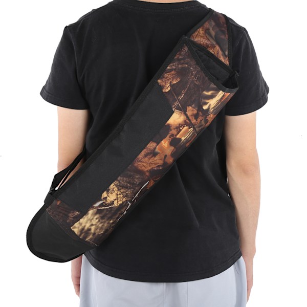 Lærred Carbon Glasfiber Pile Etui Rygsæk Type Universal Skulder Kogger Camouflage