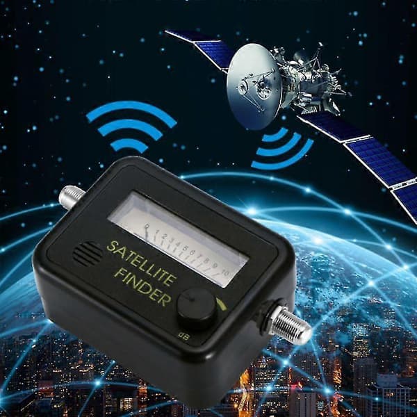 Digitaalinen satelliittisignaalin testaaja tasomittari etsin LCD-näytöllä