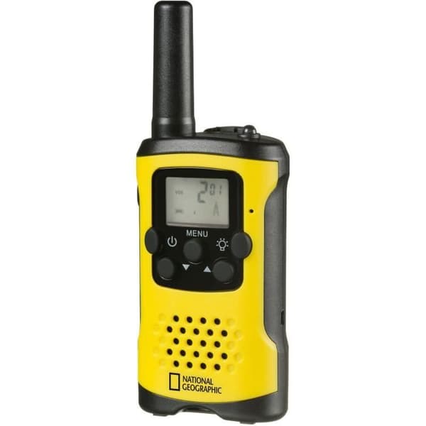 【03】Walkie-talkies til børn - National Geographic - Lang rækkevidde 6 km - Håndfri funktion
