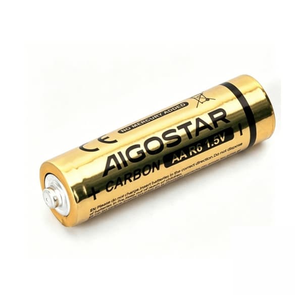 8 kpl hiiliparisto R6 (AA) 1,5V
