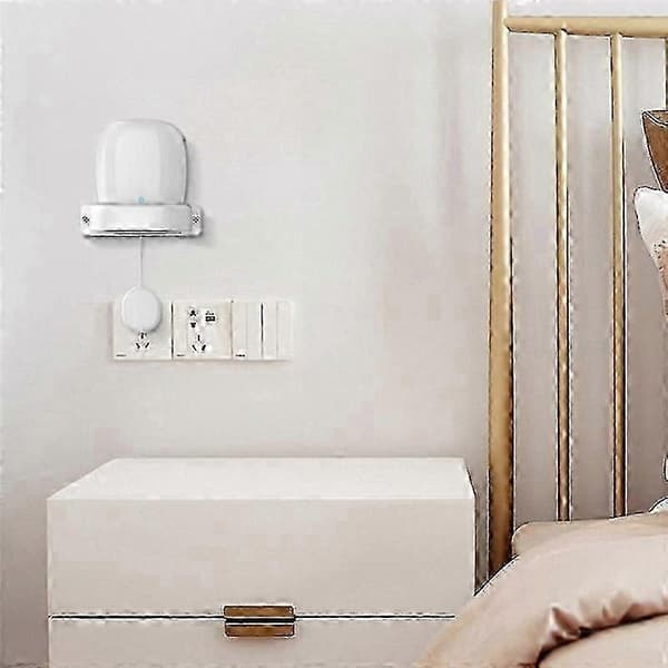 Väggmonteringsfäste för intelligent högtalare, kompatibel med WiFi Pro-modeller, 1-delad förvaringsbas White