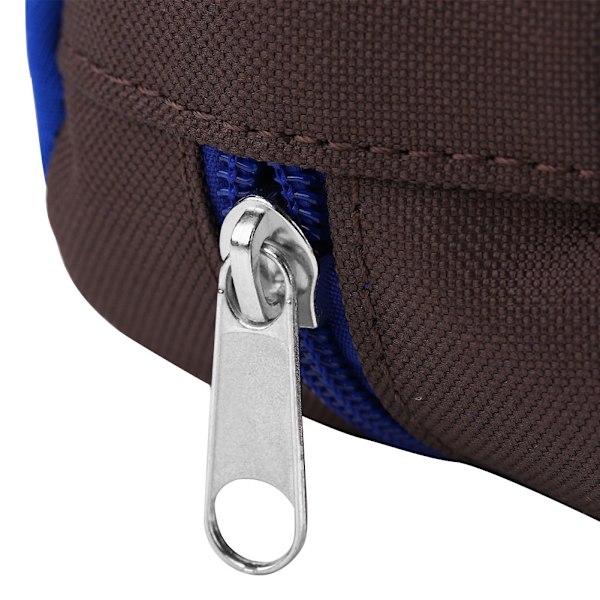 Sikkerheds fluefiskerhjul etui beskyttelse blød lomme cover taske poseholder