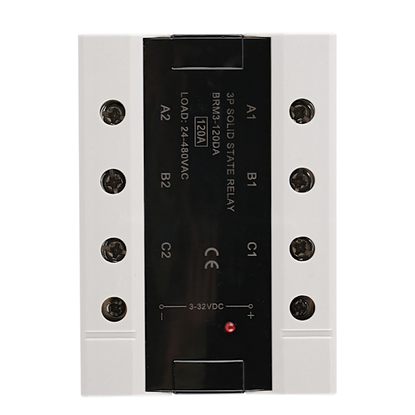 Kuorma 24-480VAC Kolmivaiheinen Solid State -rele (BRM3-120DA)