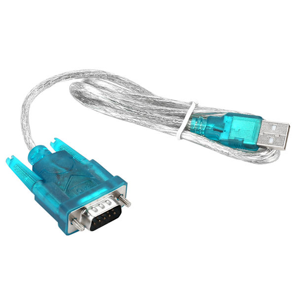 USB till RS232 Seriell PLC Programmeringskabel Adapter Konverterare