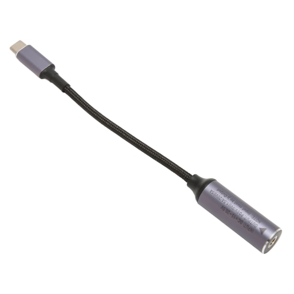 DC til Type C Kabel 2.5x0.7mm 100W Hun Input til Han Output Auto Identifikation Type C til DC2507 Kabel til PC Telefon
