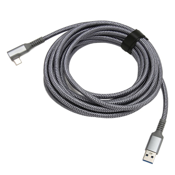 til Quest 2 Link VR-kabel Nylonfletning Højhastighedsdataoverførsel Opladningskabel VR-tilbehør til VR-headset Gaming PC 5m / 16.4ft