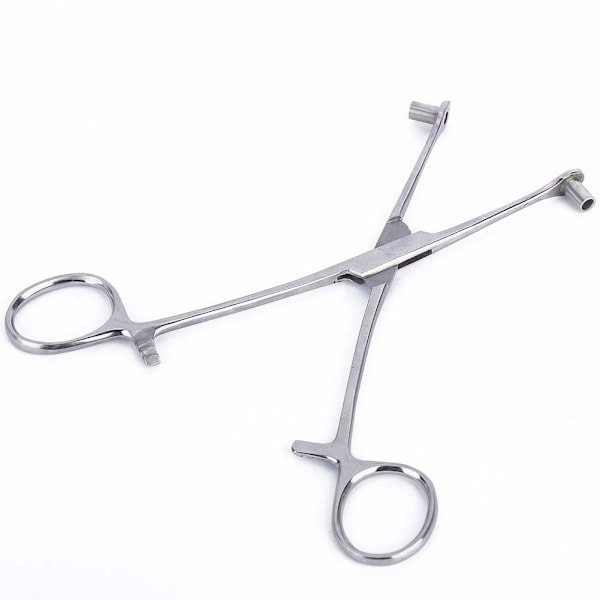 Rustfrit stål kropspiercing tang værktøj øre læbe navle næse tunge septum tang klemme (5#)