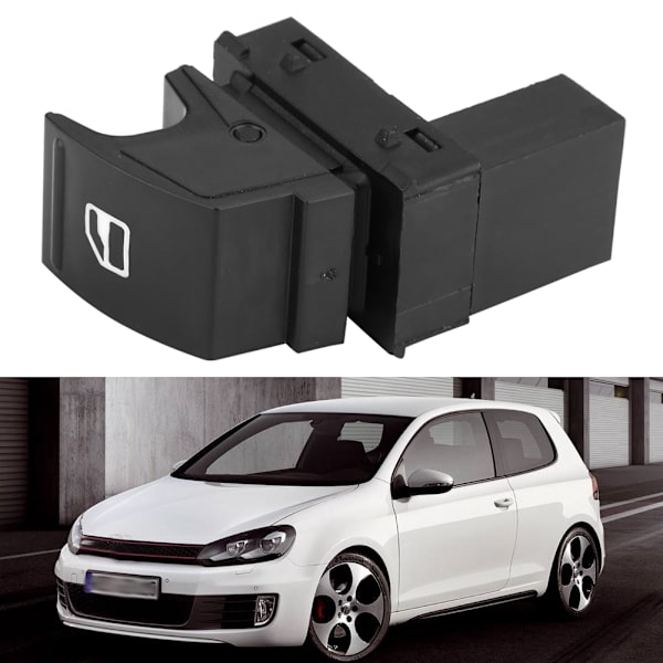 Bil Interiör Fönsterbrytare Kontrollpanel för GOLF MK5 CADDY JETTA PASSAT B6 Eos