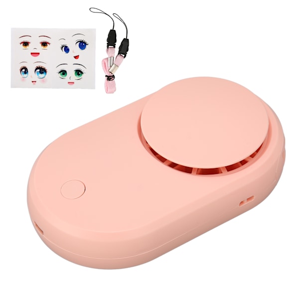 Ögonfransfläkttork 3 Nivåkontroll Bladlös Design Tyst Mini USB Ögonfransfläkt för Skönhetssalong