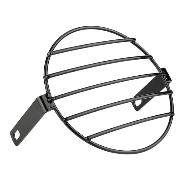 7 tommer Retro Metal Motorcykel Grill Side Mount Forlygte Dæksel
