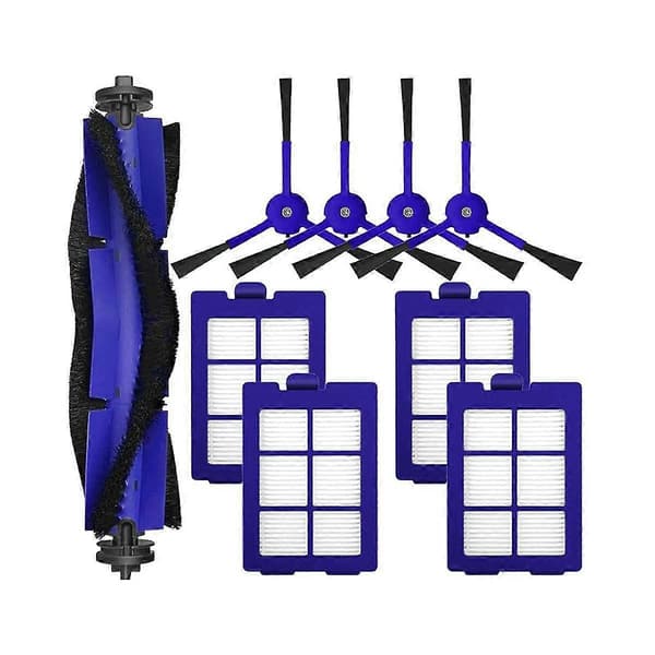 Til RoboVac X8 Hybrid robotstøvsuger reservedele tilbehør hovedsidebørste hepa