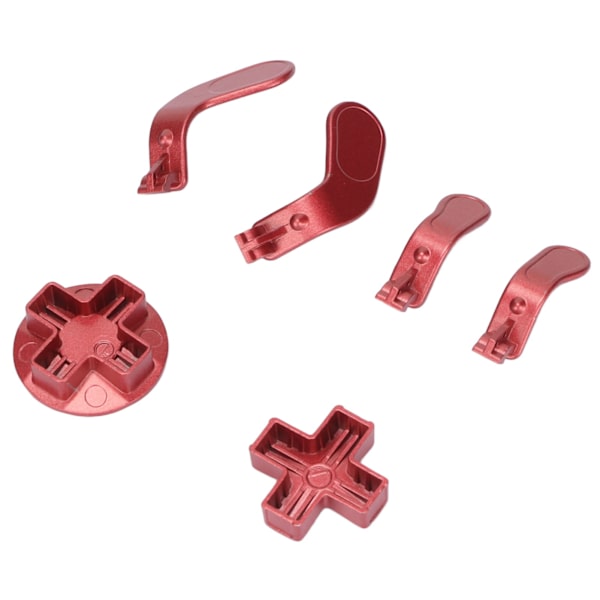 Rustfrit Stål Metal D-pads Paddles Erstatningscontroller Tilbehør til Xbox One Elite Series 2 Rød
