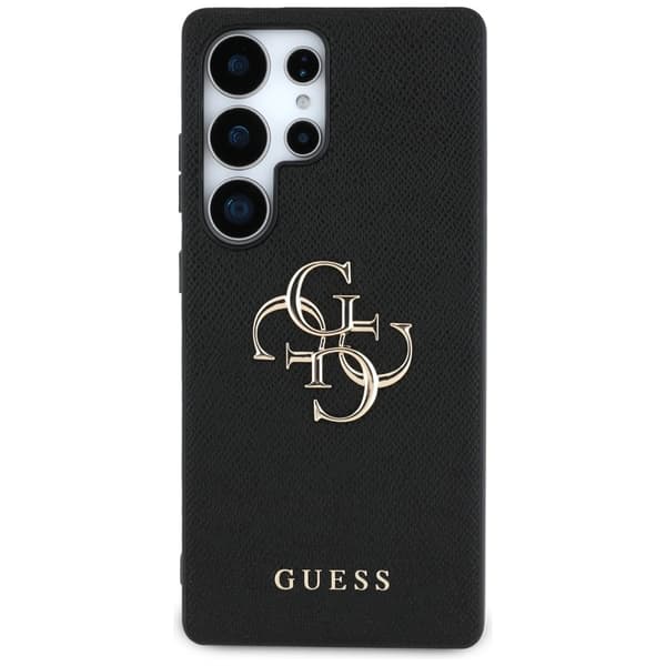 【03】Guess Cover til Samsung Galaxy S25 Ultra med 4G Logo og Gra
