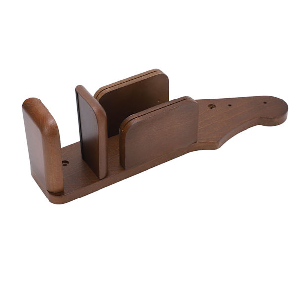 Gitarr Vägghållare Massivt Trä Gitarrer Väggfäste Ställ Rack för Ukulele Bas Mandolin