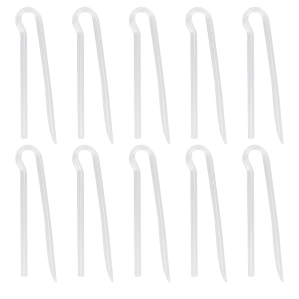 10 stk. Høreapparat Slanger Fleksibel Type R BTE Øreprop Høreapparat Slange Udskiftning 3.1x2.0mm / 0.12x0.08in