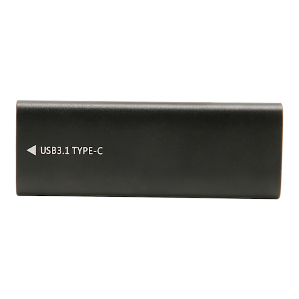 M.2 SATA SSD -kotelo USB C 3.1 10 Gbps UASP Trim Alumiiniseos Type C SSD -kotelo 2280 2260 2242 2230 -kokoisille NVME- ja NGFF-protokollille, musta