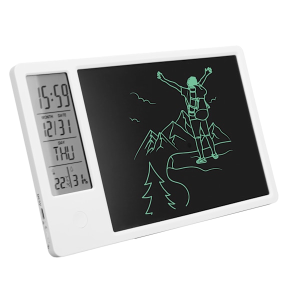 Elektronisk Kalender Skriveplade Desktop Digital Display Håndskrift Tegnetavle