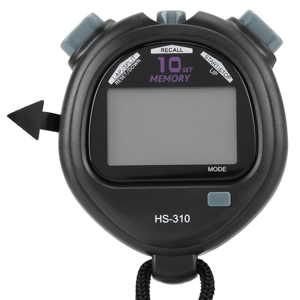Multifunktionell Digital Display Timer Bärbar Elektronisk Stoppur Timer Alarmräknare (HS-310)