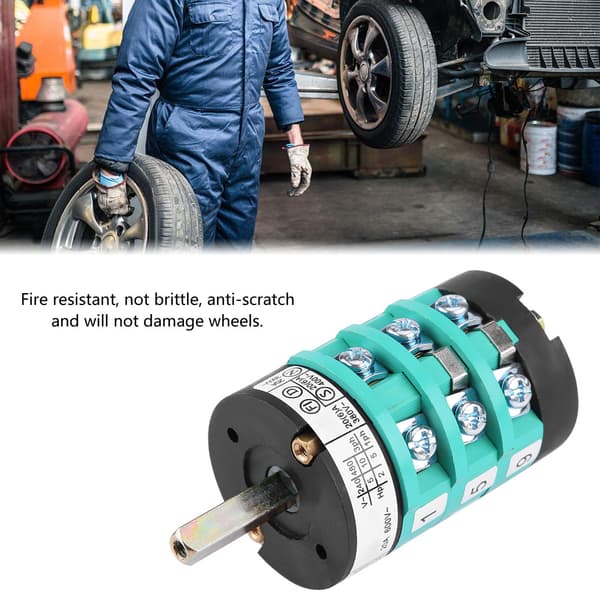 220V/380V Däckbytesmaskin Motor Framåt Back Strömbrytare Vridbords Pedal Strömbrytare 20A (A)