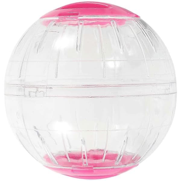 Transparent Hamsterträningsboll Mini Trav Plastleksaker (Rosa) Vaaleanpunainen 12.00X12.00X12.00CM