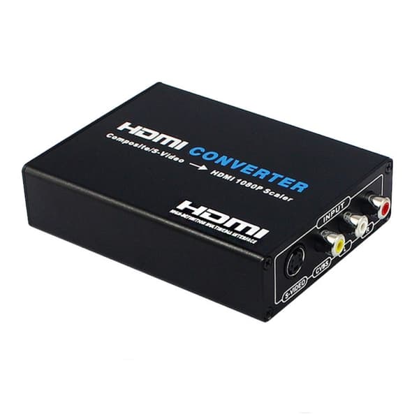 AV- og S-video til HDMI-konverter