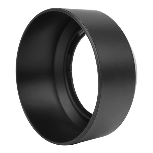 LH-40B Kvalitets Bærbar Kameraobjektivhætte i Plast til Olympus M.ZUIKO 45mm f1.8 (sort)