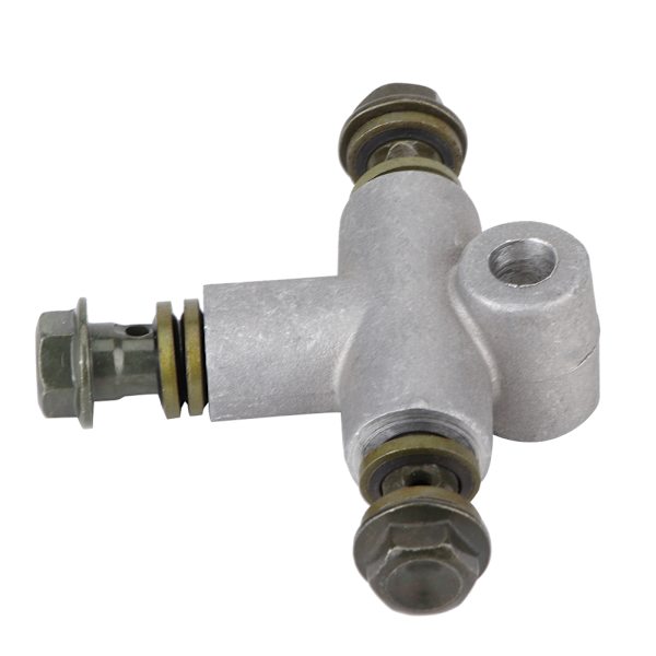 Hydraulisk bromsslangrörskoppling 3-vägs T-adapter för ATV Kart