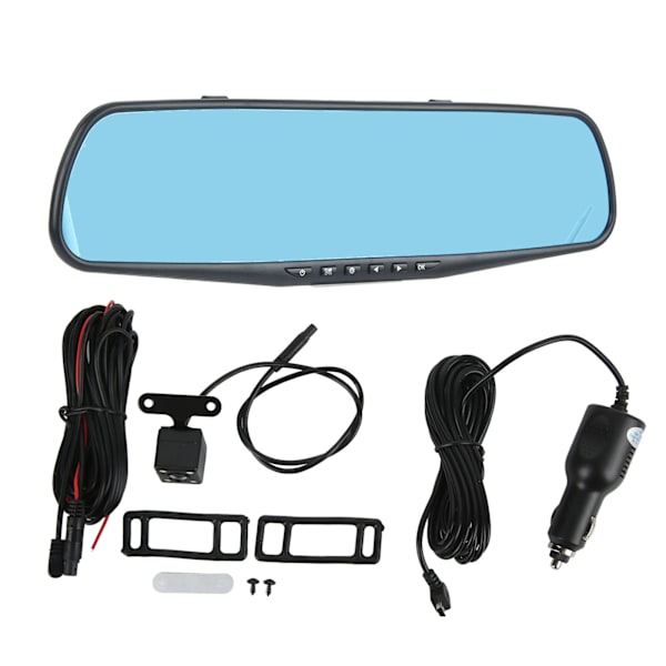 Autotallennin 170 asteen laajakulmalla 1080P Full HD DVR -kojelautakamera automaattisella silmukkatoiminnolla ja liiketunnistuksella