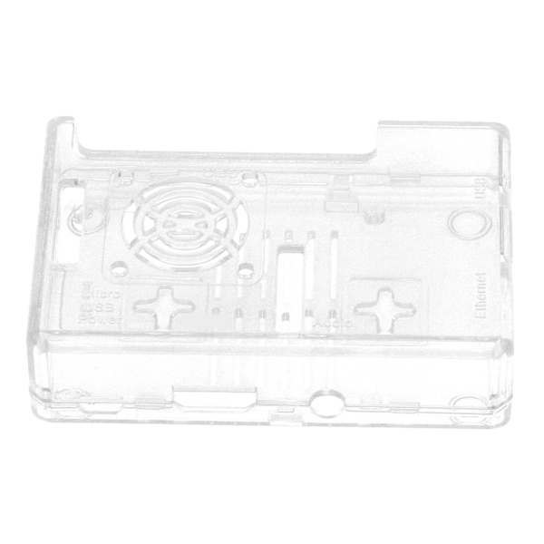 Transparent fodral för Raspberry Pi ABS-skyddande klart hölje för Raspberry Pi 3
