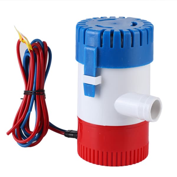 750GPH DC Dränkbar Länspump Marin Båttillbehör G750-0112V