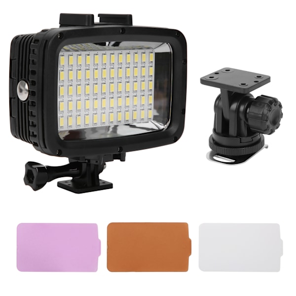 SL‑101 40M vedenpitävä videovalo 5500‑6000K valokuvaus PC SLR-kameran LED-valo