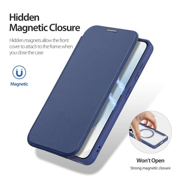【03】Samsung Galaxy S26 5G Case DUX DUCIS Skin X Pro Series Magsafe PC + TPU Blå