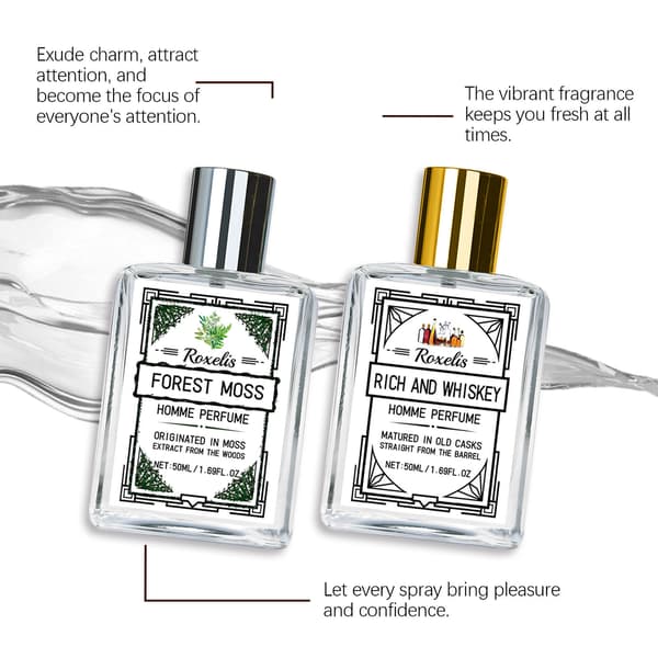 Herr Charm Whisky Parfymspray, Långvarig, 50ml (Whisky)