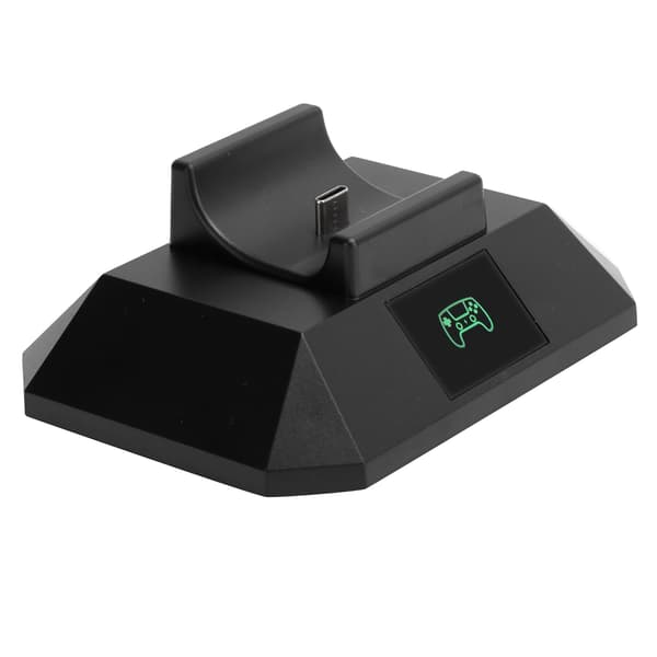 Kontroll Enkel Laddningsställ Laddningsstation Docka med Display för PS5 Gamepad