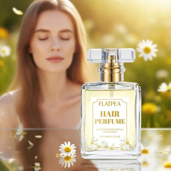 Damparfym med kamomill och blommor för hårvård 50 ml Alkoholfri