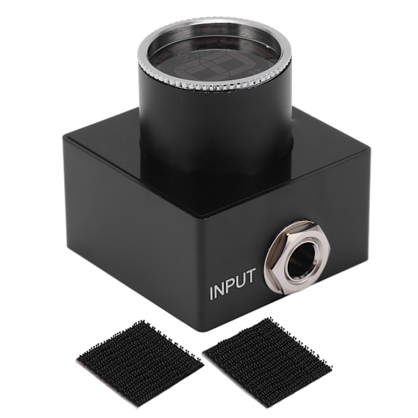 Mini Pedal Tuner Gitarr Bas Universal Stämningsverktyg Stränginstrument Tillbehör LED-Display