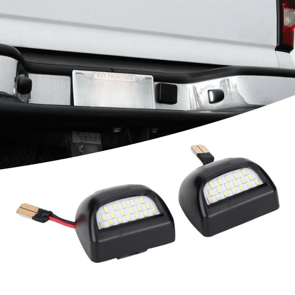2 stk. nummerpladelygte signallys DC12V Passer til Cadillac Escalade 2002-2006DC12V