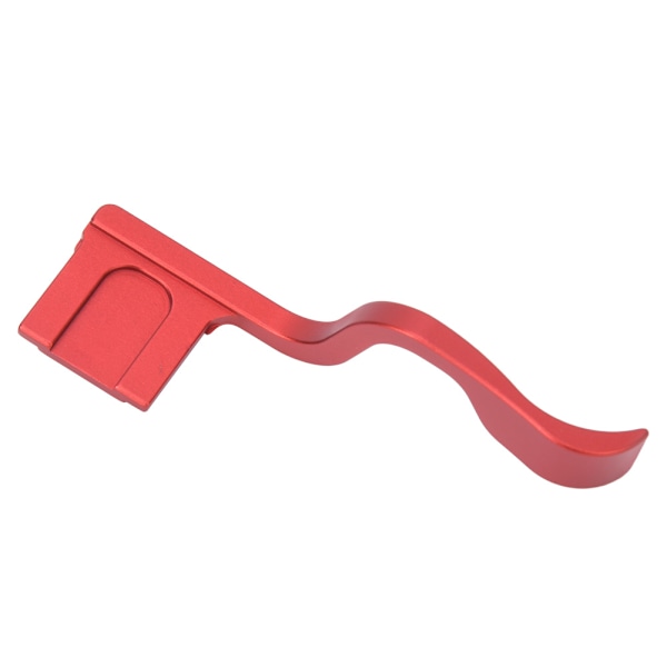 Aluminiumlegering Hot Shoe Tumgrepp Spänne Remhållare för Sony A7M2 M3 A7R2 R3 A9 Röd