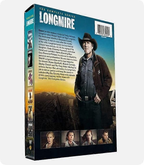 【03】Longmire Complete Series Sæson 1-6 DVD 15 Disc Box Set