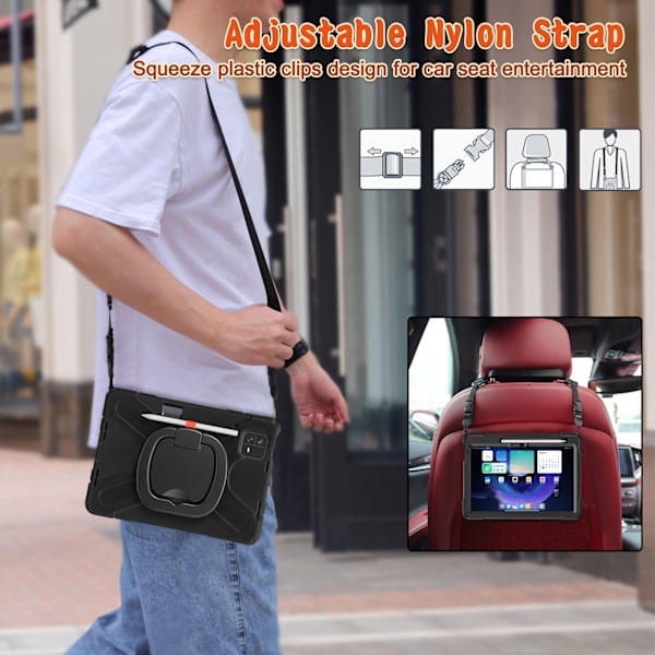 Xiaomi Mi Pad 6 Pro Robust Tablet Cover - Sort